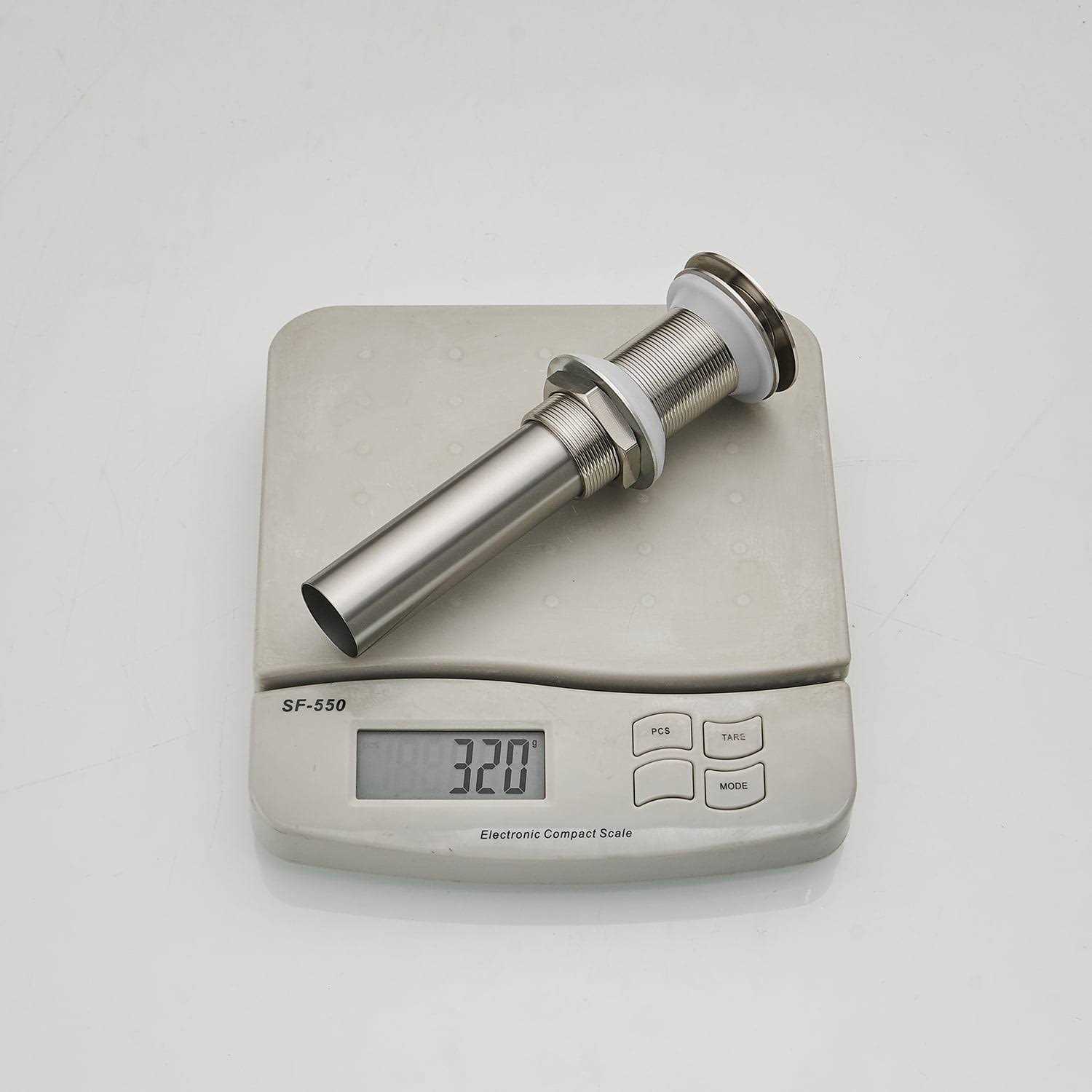 BWE Bathroom Sink Pop-Up Drain Without Overflow - Image 4