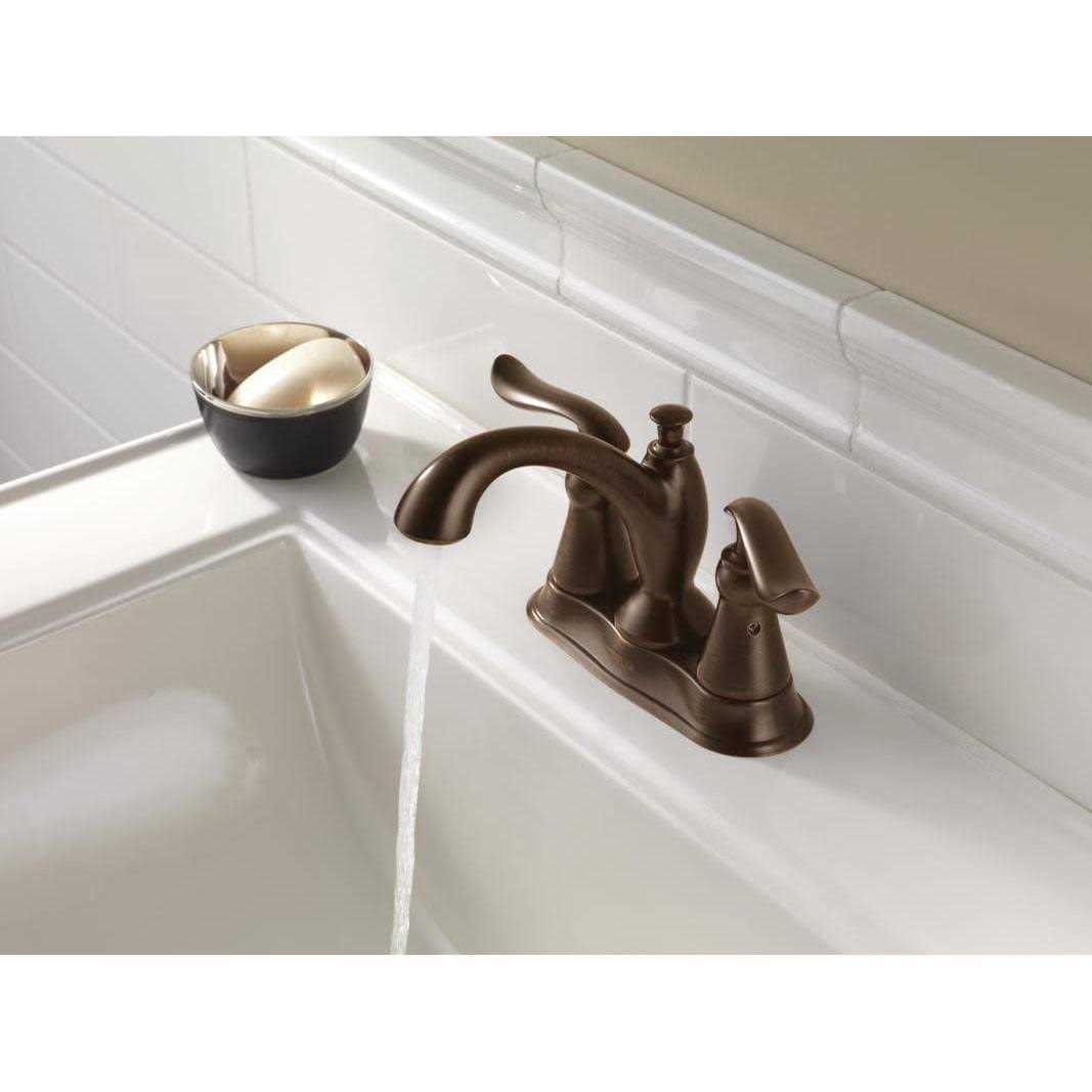 Delta Linden Two Handle Centerset Bathroom Faucet 2594-CZMPU-DST - Image 3