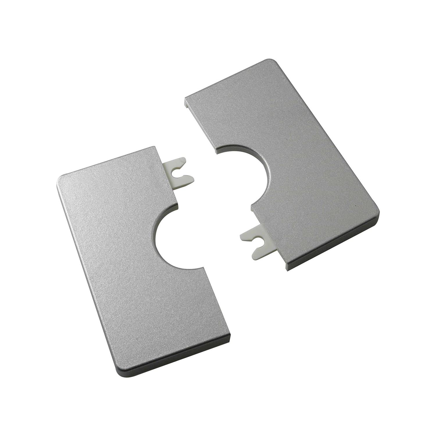 Wall Split Flange HSCGIN 2Sets ABS Plastics Square Shaped Escutcheon Plates - Image 3