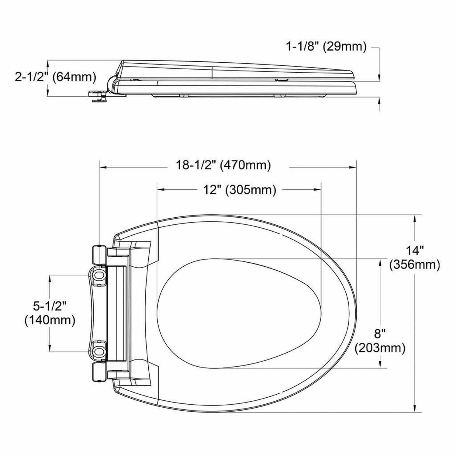 Toto Guinevere Elongated SoftClose Toilet Seat SS224# - Image 2