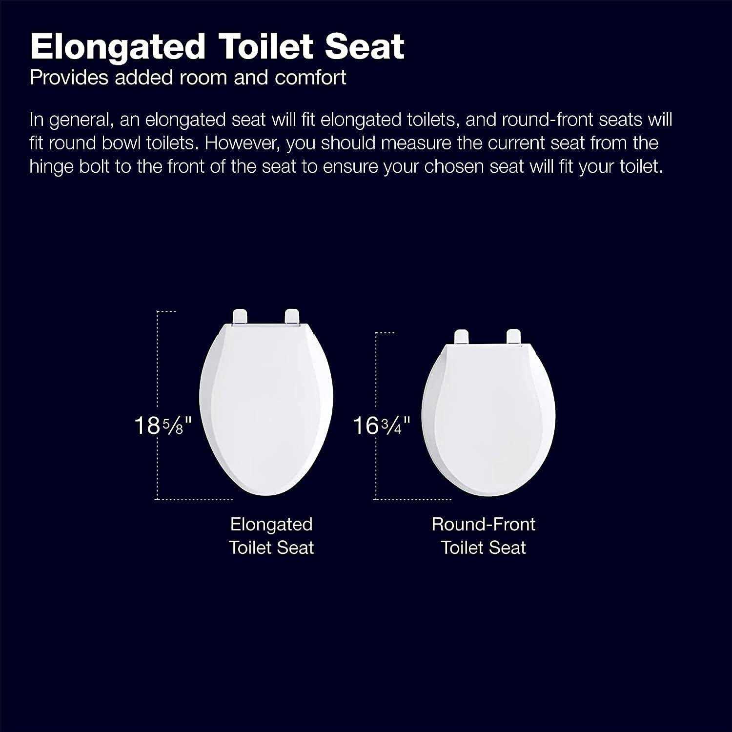 KOHLER Glenbury ReadyLatch Quiet-Close Elongated Toilet Seat - Image 2