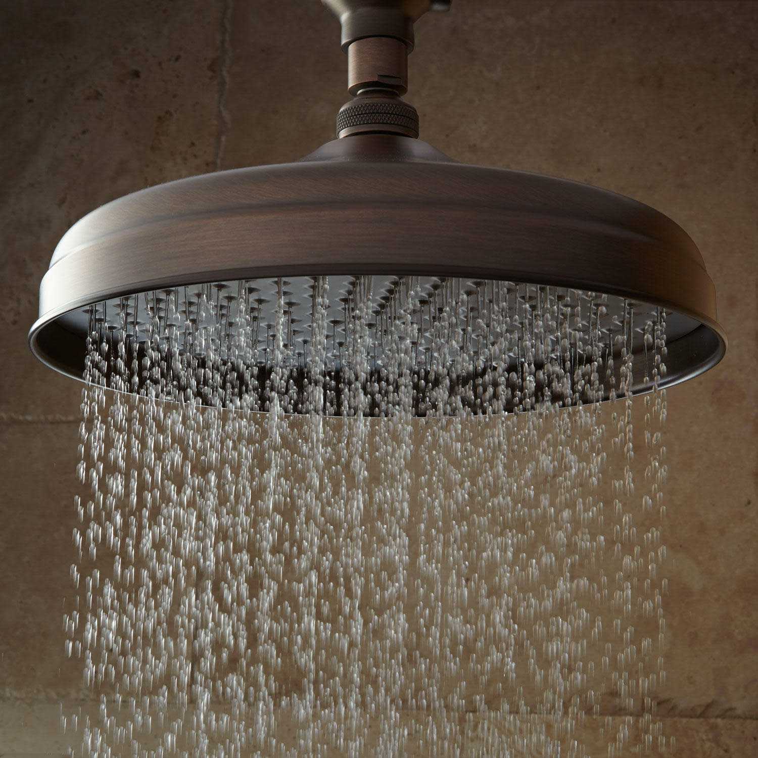 Signature Hardware Lambert 1.6 GPM Single Function Rain Shower Head