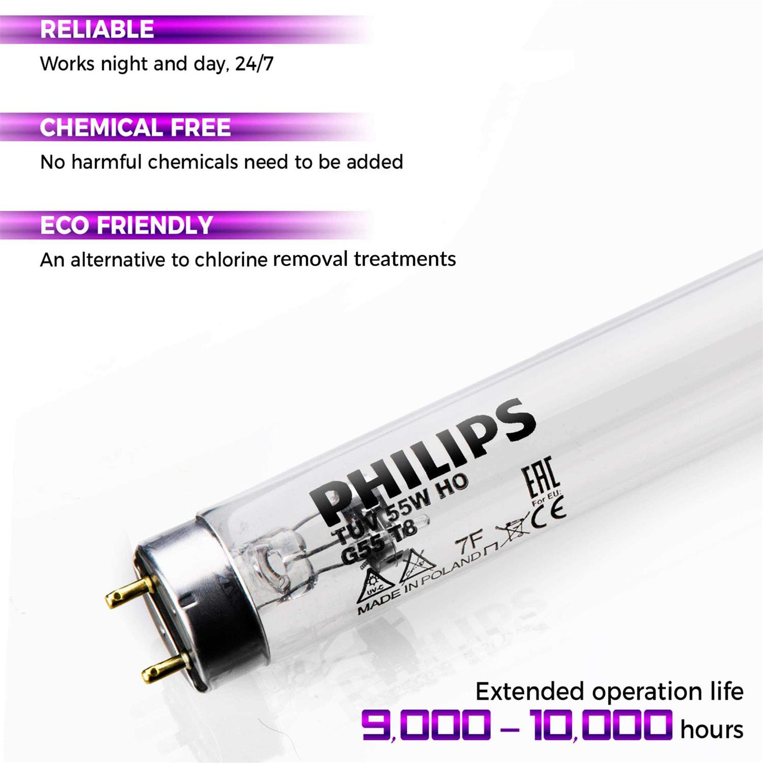 iSpring UVF11A UV Ultraviolet Light Water Filter with Smart Flow Control Switch 11W - Image 3