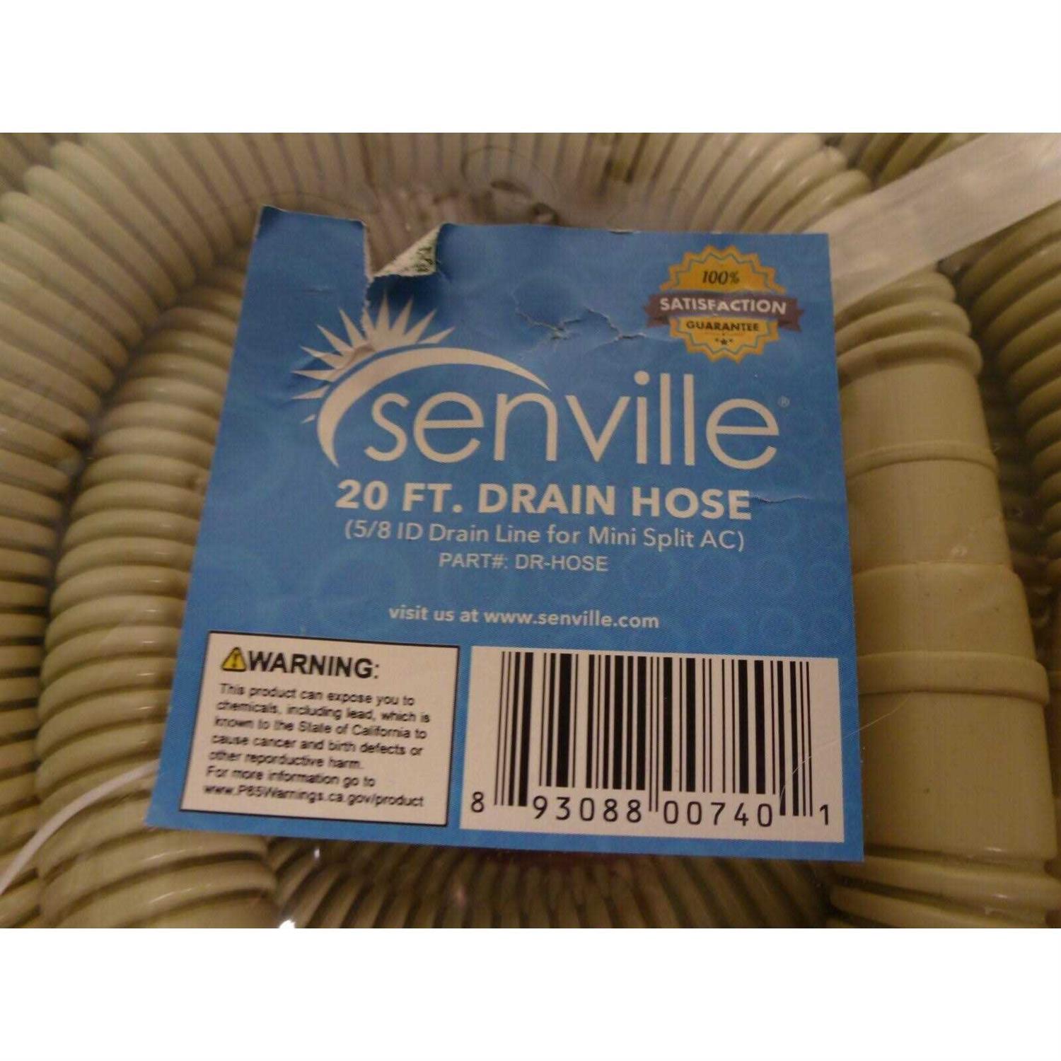 Senville 20 Ft Drain Hose Line for Mini Split Air Conditioner Ductless Heat Pump - Image 4