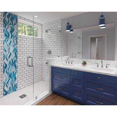 Pfister Vedra 8 in. Widespread Double Handle High Arc Bathroom Faucet with Drain Kit Included - Image 5