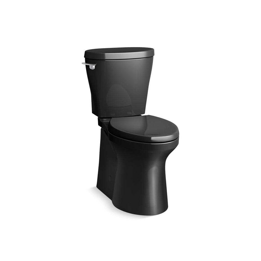 Kohler Betello ComForteeight Two-Piece Elongated 1.28 GPF chair Height Toilet - Image 2