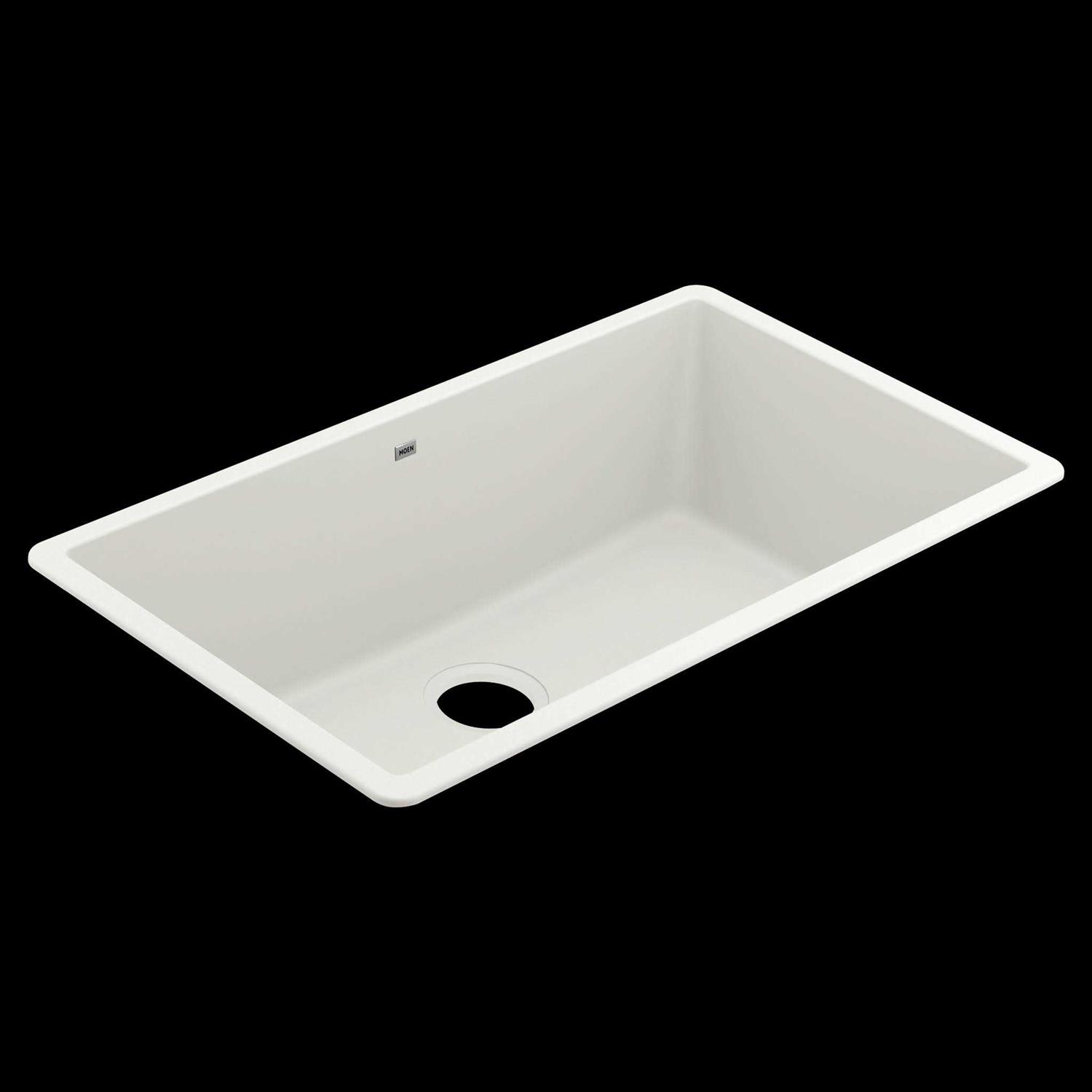 Moen 33 X 18.5 X 9.5 Granite Granite Single Bowl Sink GGB4010B - Image 2