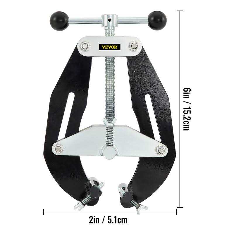 VEVOR Pipe Clamp 2 to 6 in High Strength Ultra Clamp with Quick Acting Screws - Image 4