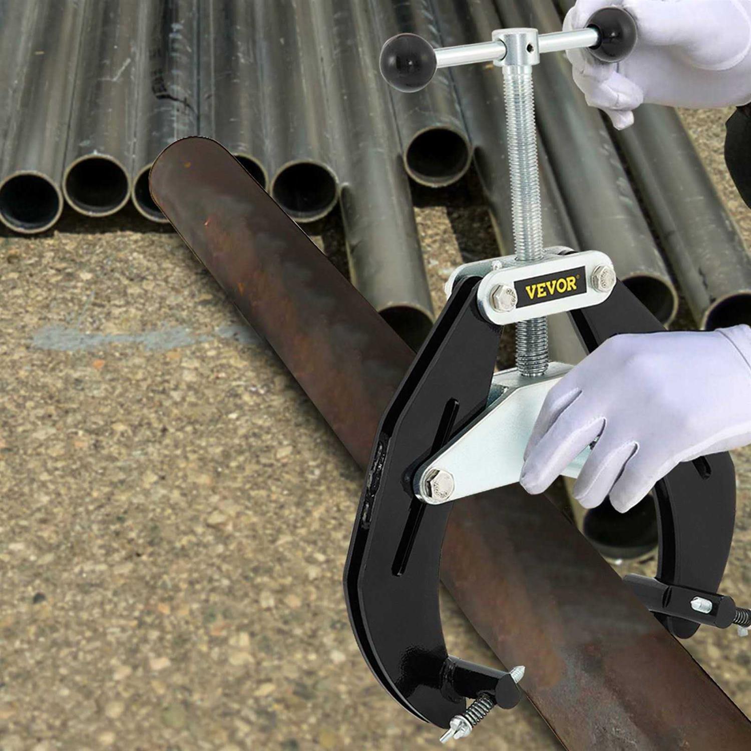 VEVOR Pipe Clamp 2 to 6 in High Strength Ultra Clamp with Quick Acting Screws - Image 5