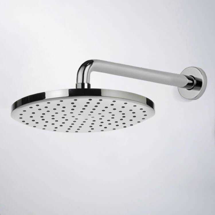 Nameeks 343-30-356MD20 Remer Collection 2.5 GPM Single Function Rain Shower Head Chrome Remer 343-30-356MD20 - Image 4