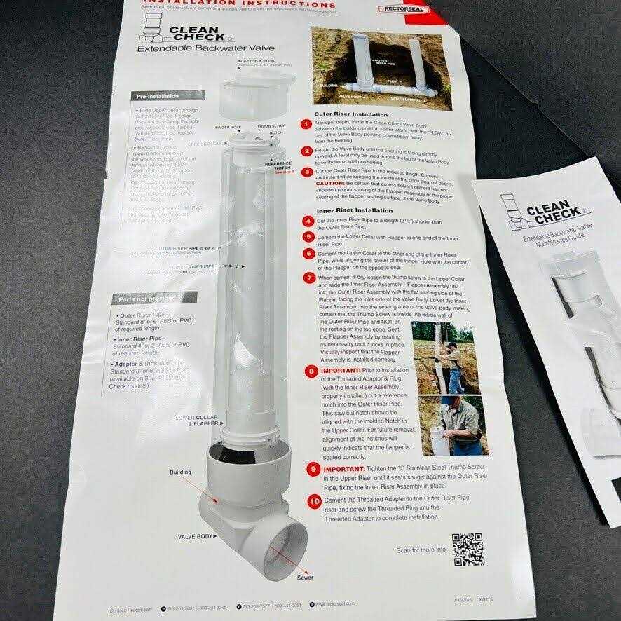 Clean Check 97034 Backwater Valve - Image 2