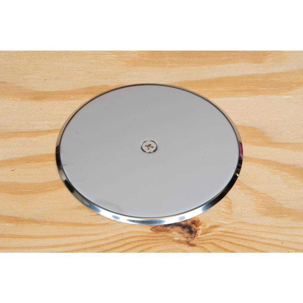 Oatey Flange Cover Plate Stainless Steel 6 inch 42783 - Image 3
