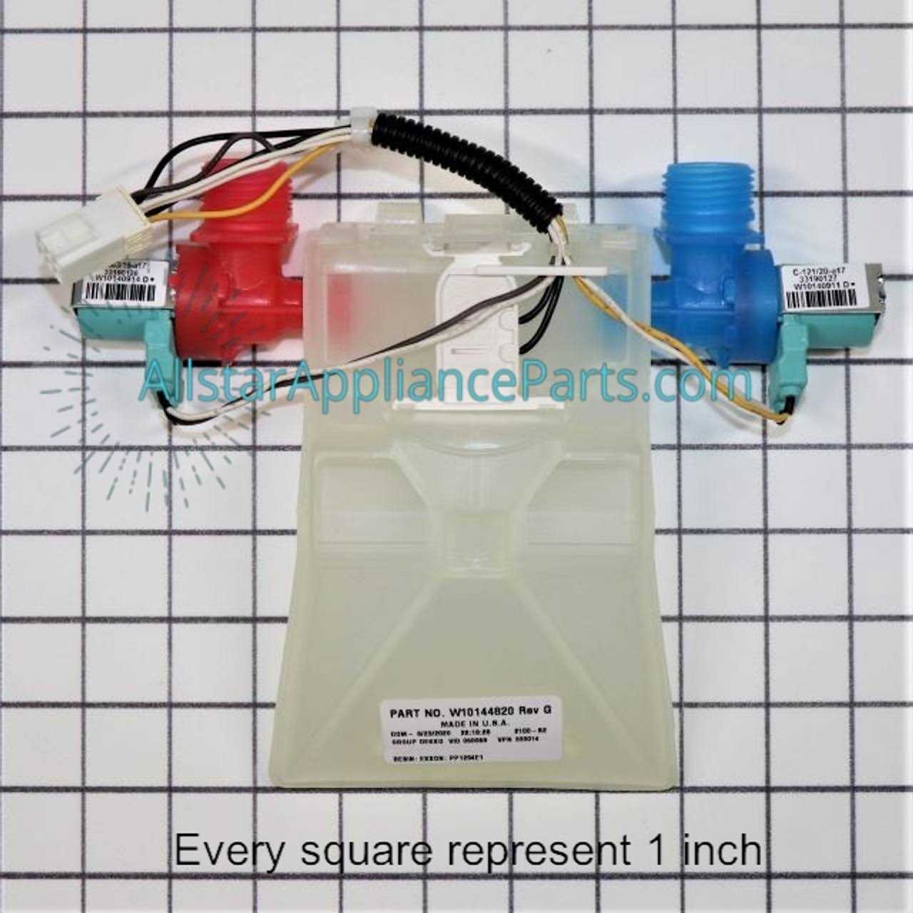 Whirlpool Water Inlet Valve W10144820 - Image 3