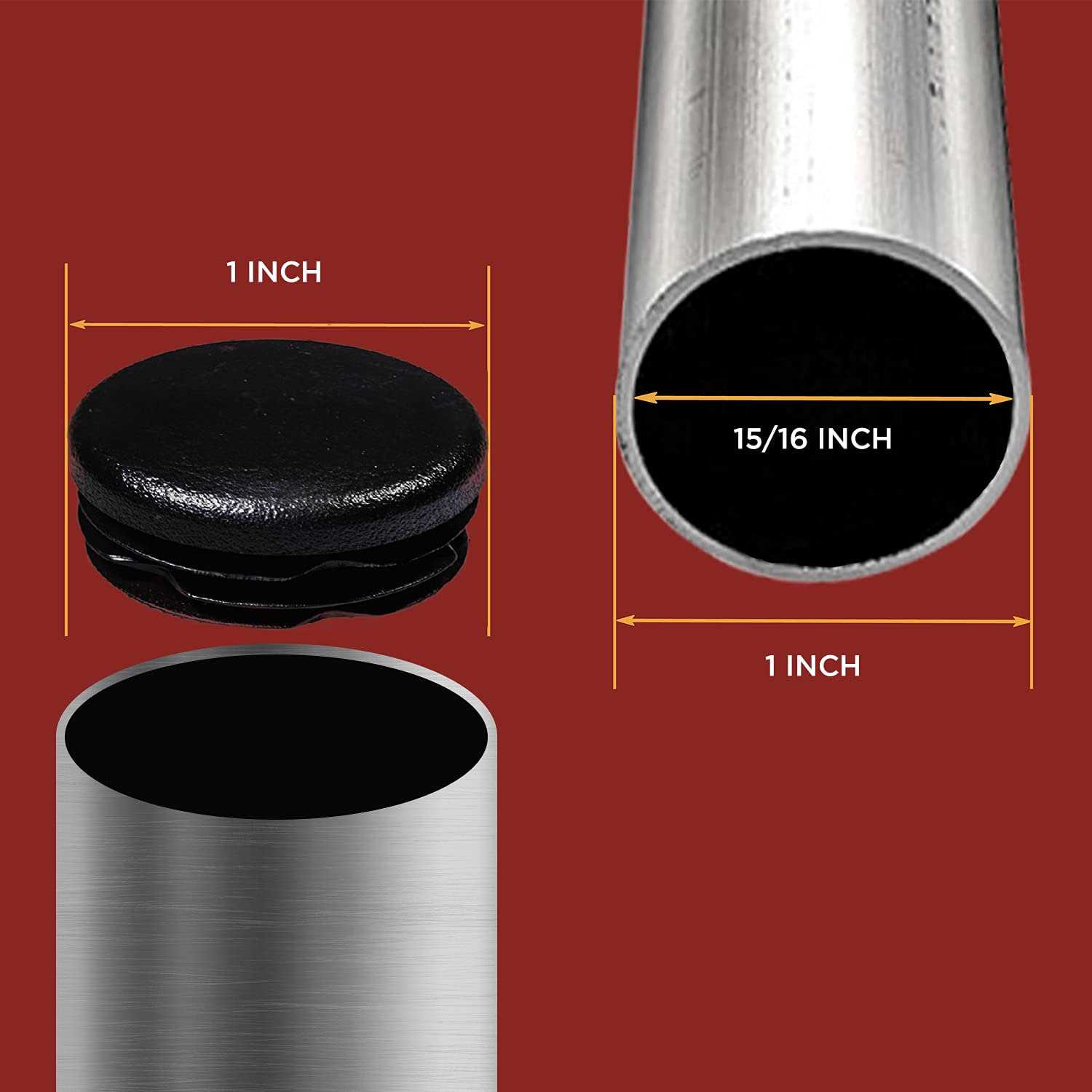 Prescott Plastics 1 Inch Inch Round Plastic Hole Plugs Inserts - Image 4