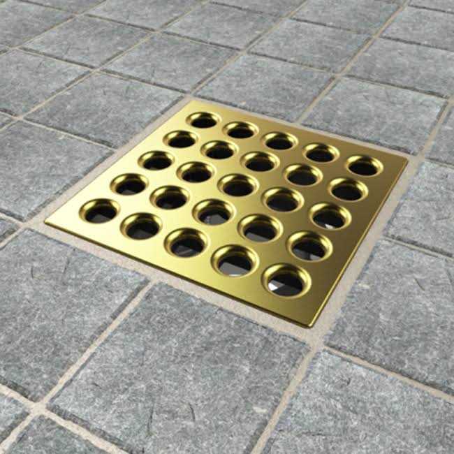 Ebbe E4402 Square Shower Drain Grate