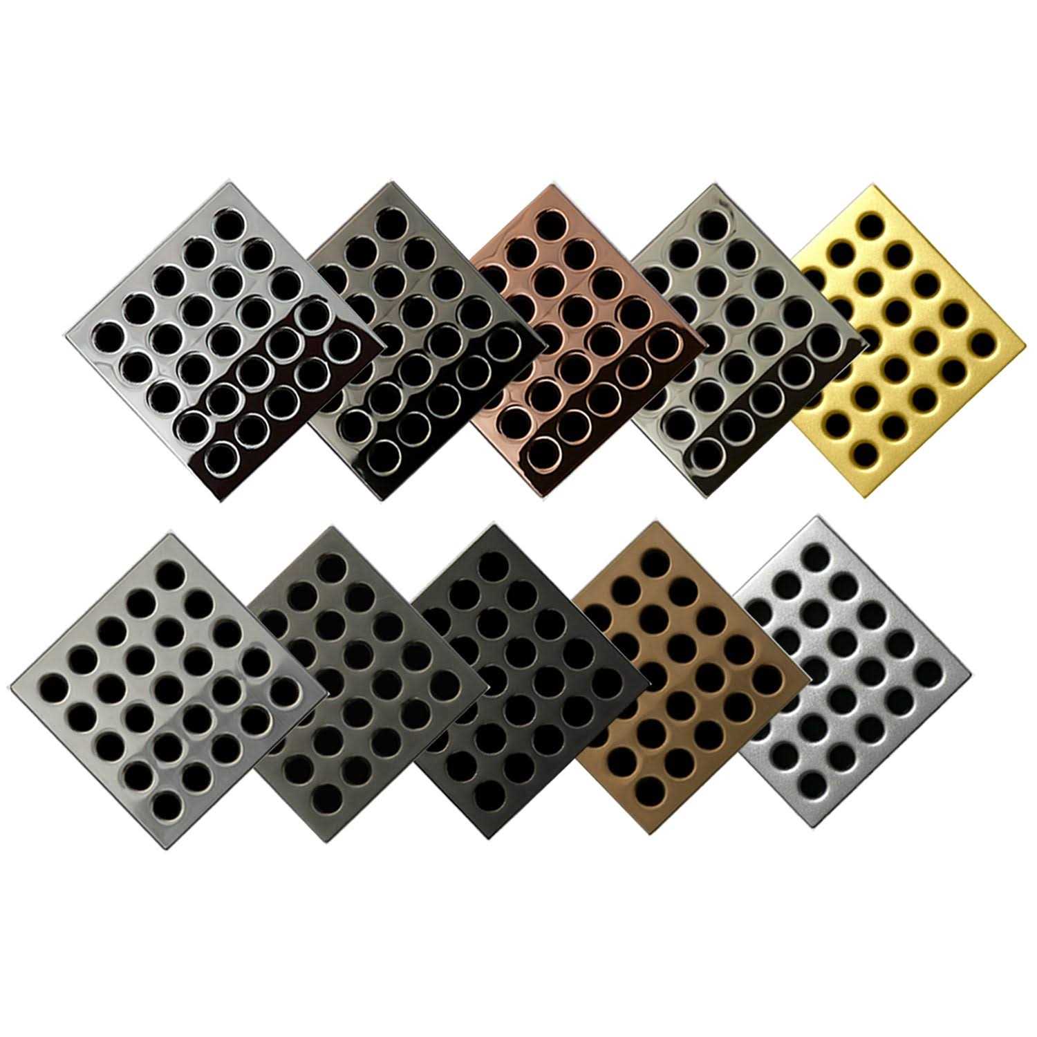 Ebbe E4402 Square Shower Drain Grate - Image 2