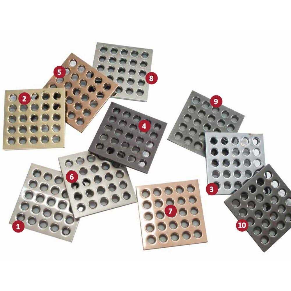 Ebbe E4402 Square Shower Drain Grate - Image 4