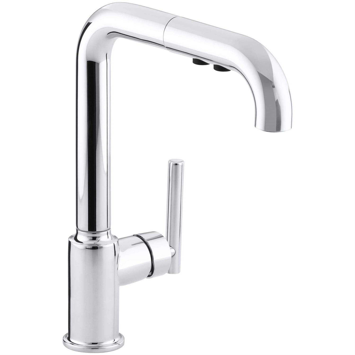 Kohler Purist Single-Handle Pull-Out Kitchen Faucet