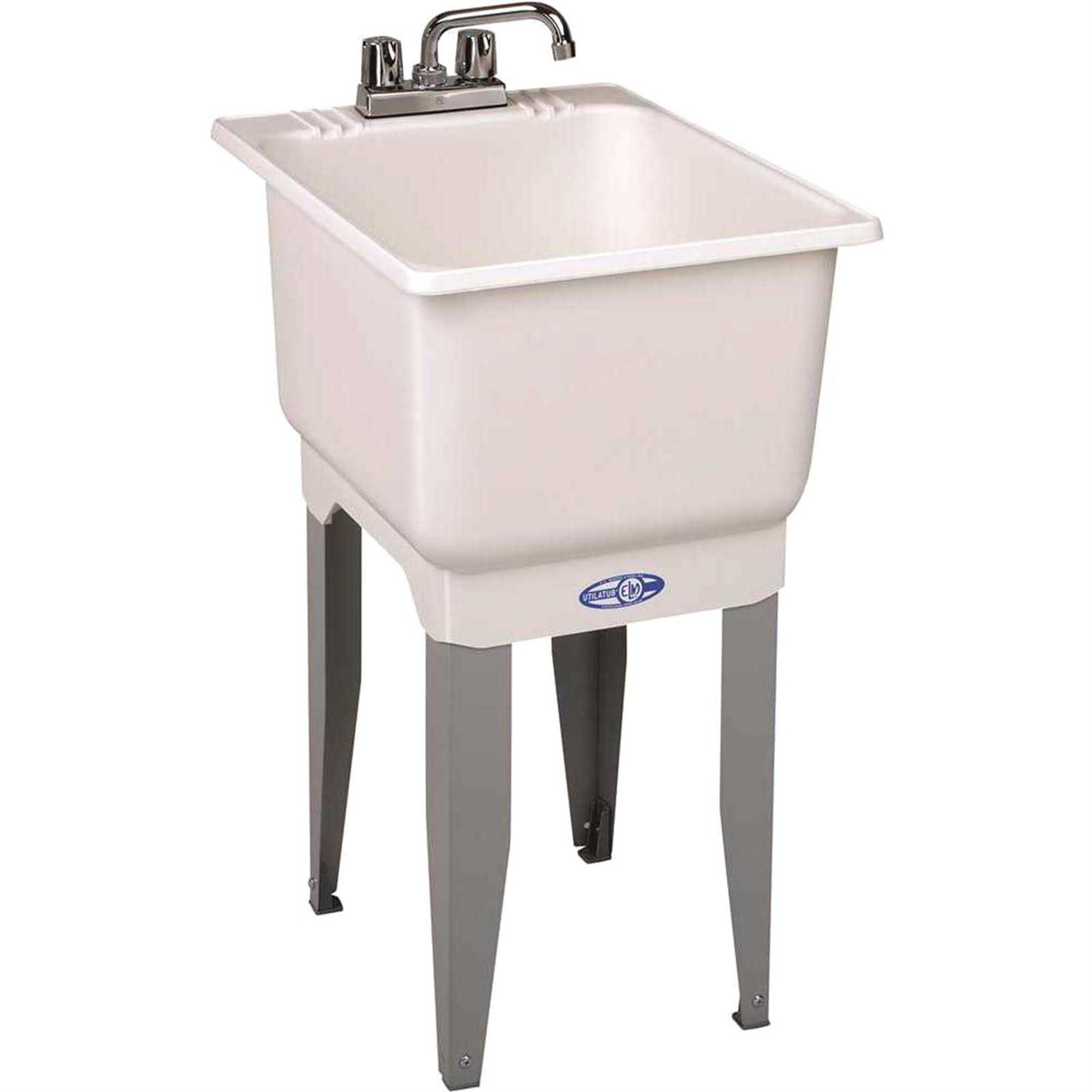 Mustee 12C Combo Laundry Tub