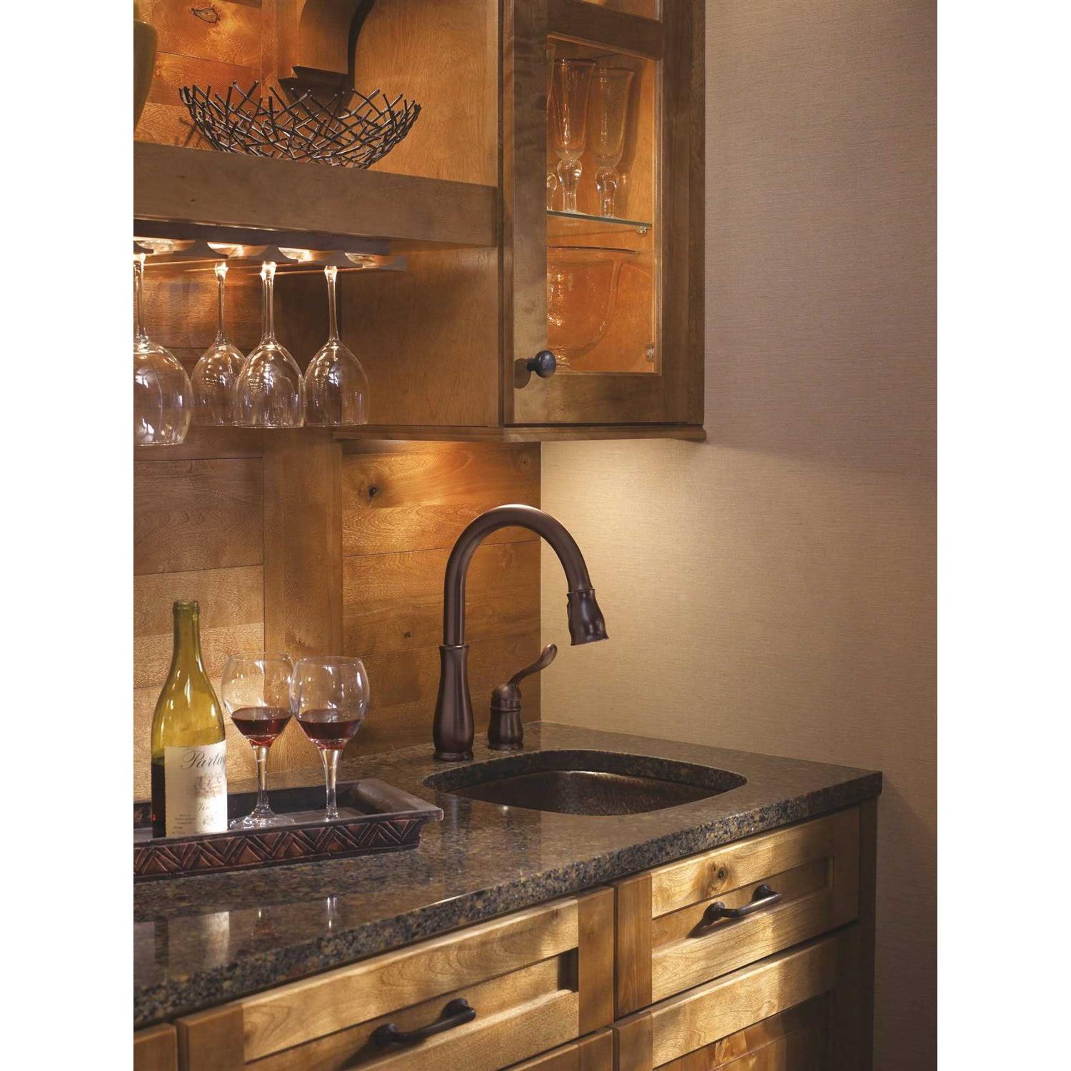 Delta Leland Single Handle Pull-Down Bar/Prep Faucet - Image 2