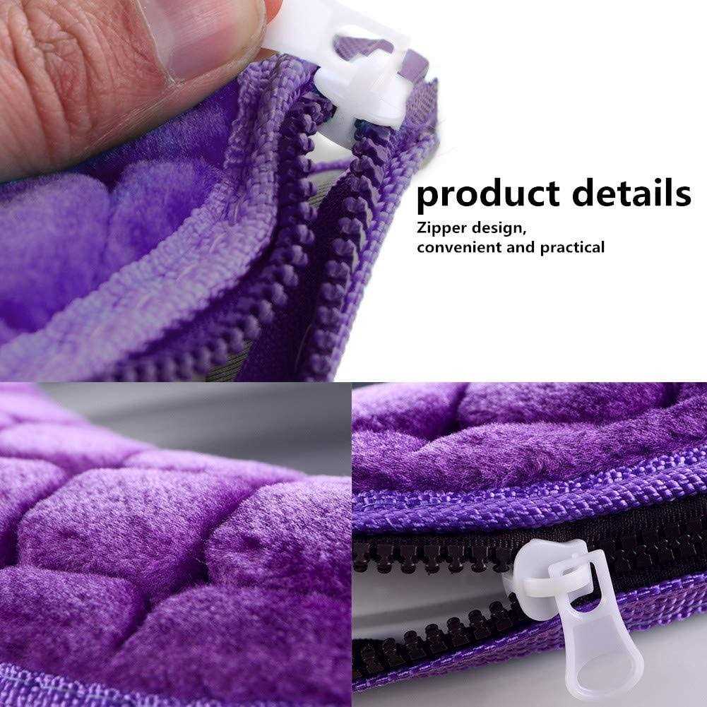 Wdshcr Toilet Seat Cover for Bathroom Toilet Seat Cushion Covers Soft Thicker Warmer Washable Toilet Seat Cover Pads with Zipper Home Reusable - Image 5