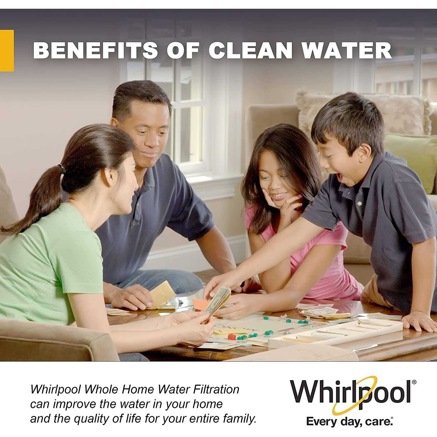 Whirlpool Large Capacity whole house filtration System whkf-dwhbb-timer - Image 3