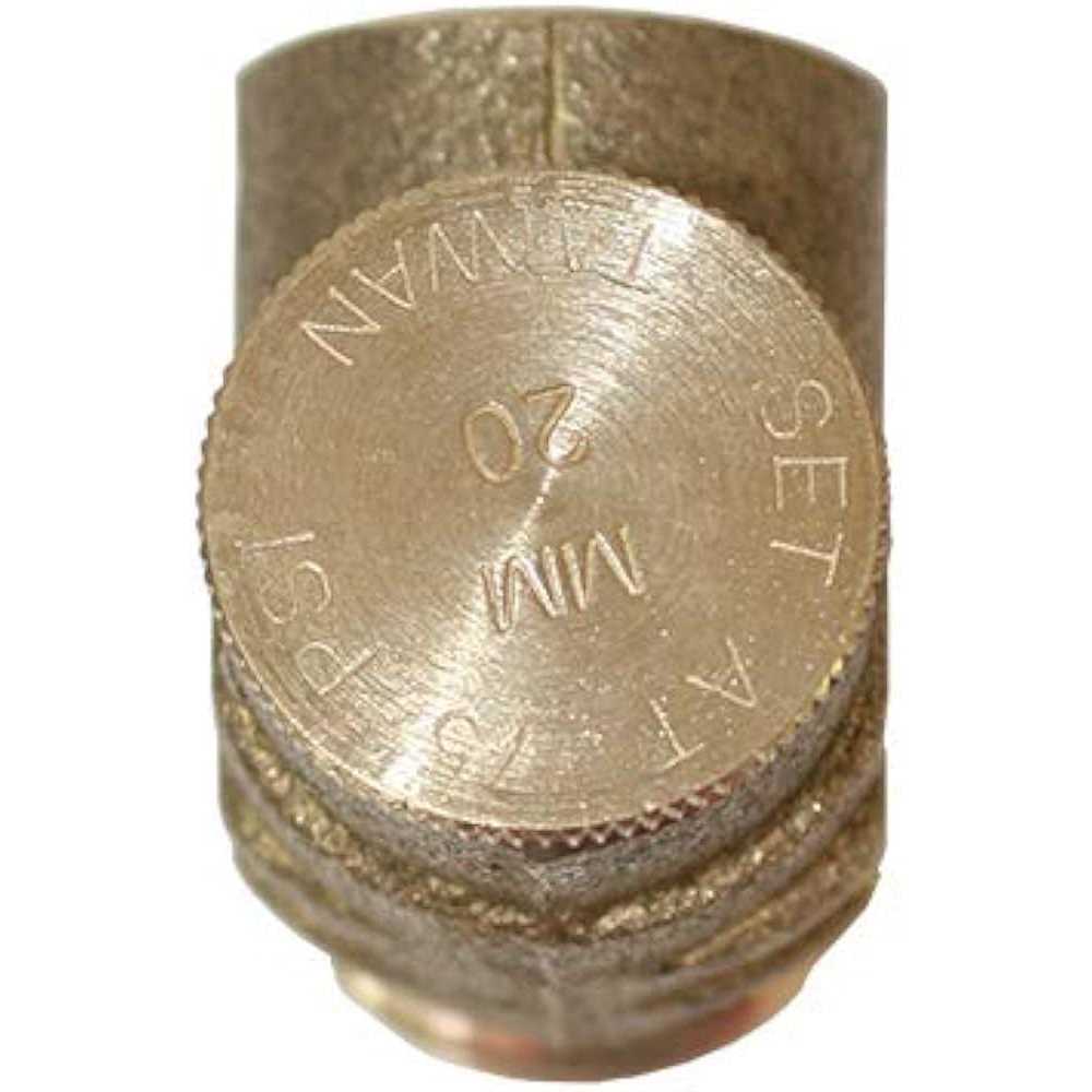 Merrill Mfg PRVNL75 No Lead Brass Pressure Relief Valve 75 PSI - Image 3