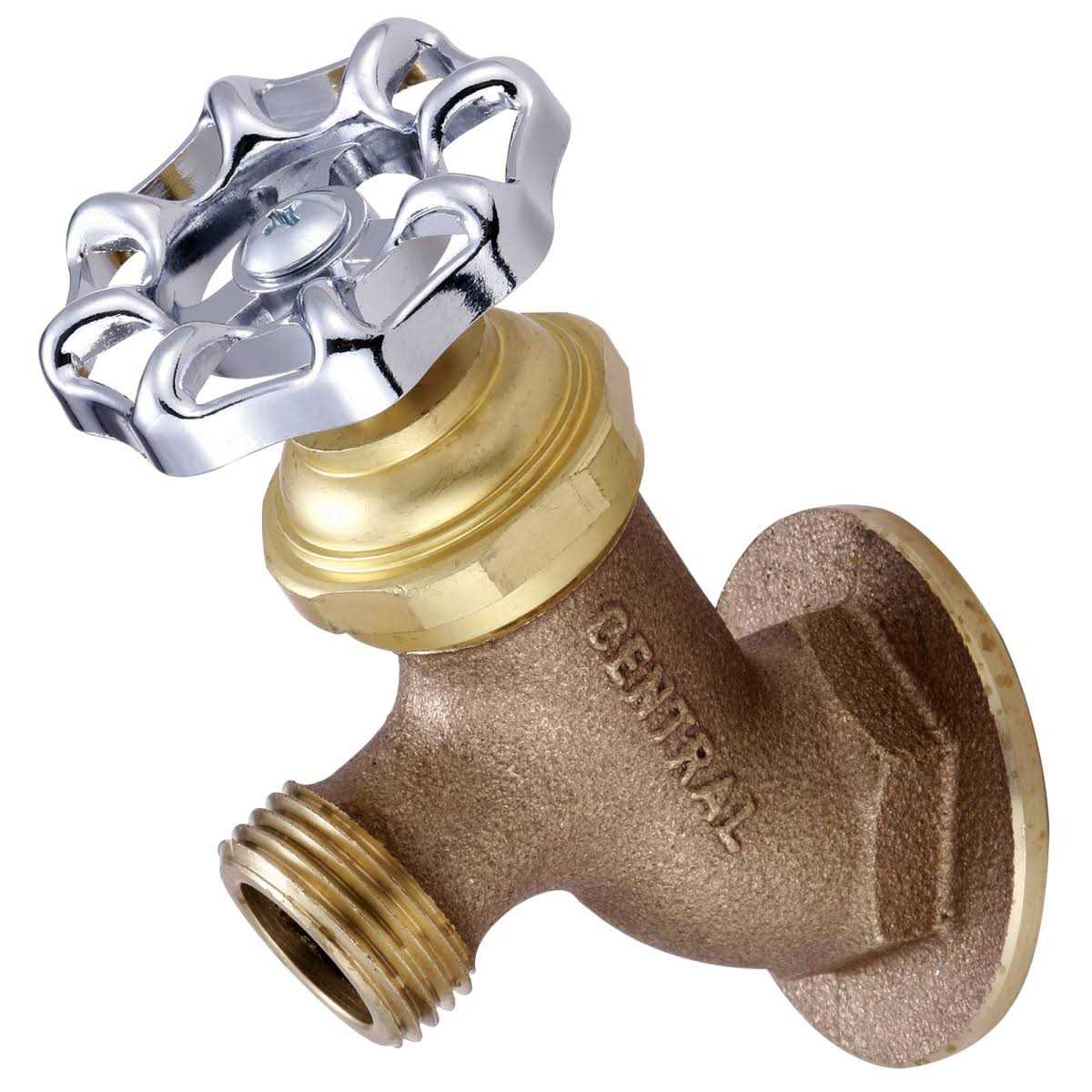 Central Brass 0575-1/2 Wall Mounted Lawn Faucet