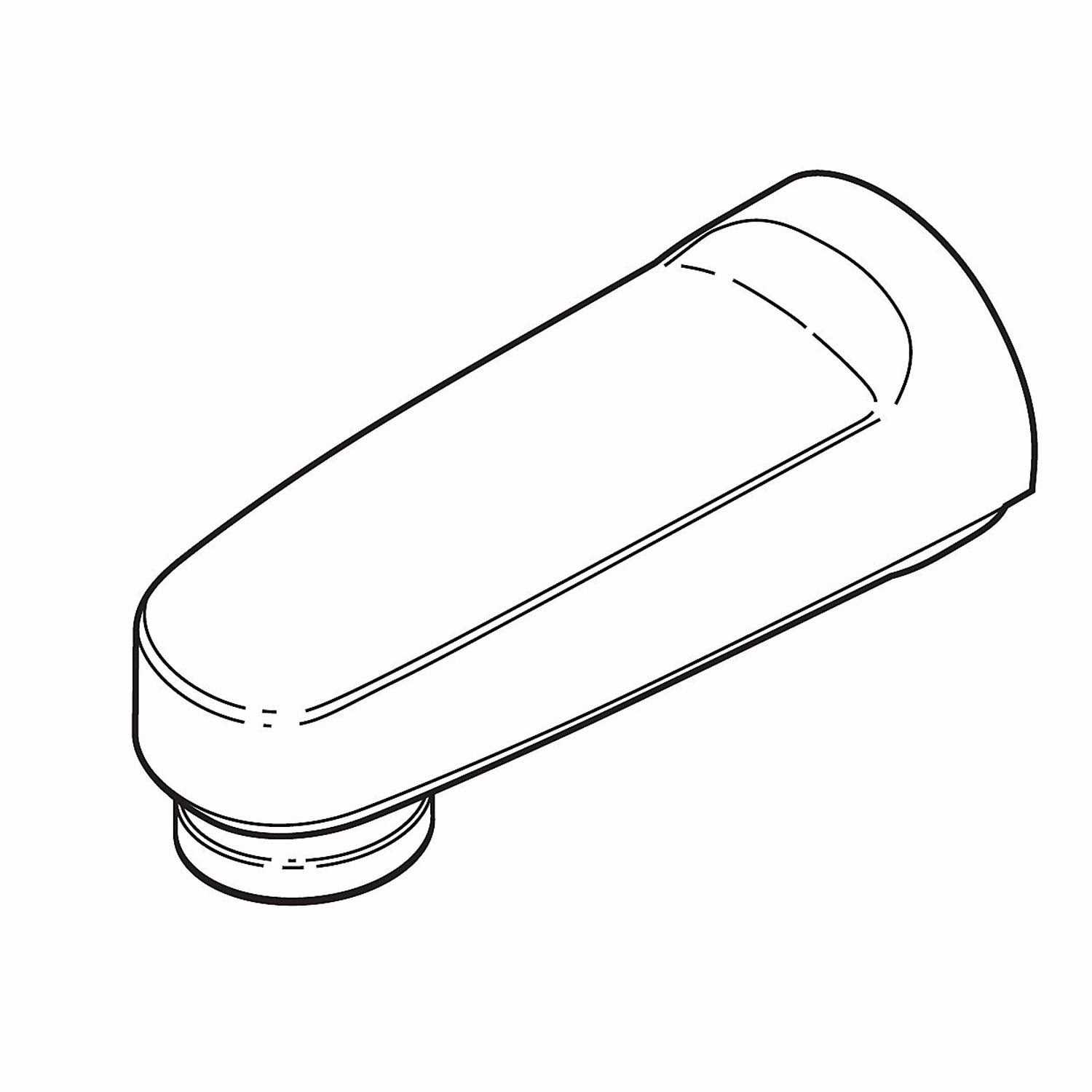 Delta RP17453SS Pull-Down Diverter Tub Spout - Image 2