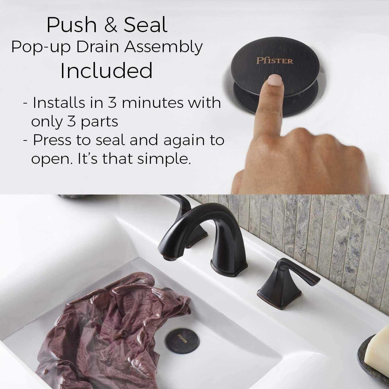 Pfister Ashfield Single Control Centerset Bathroom Faucet 4 - Image 2