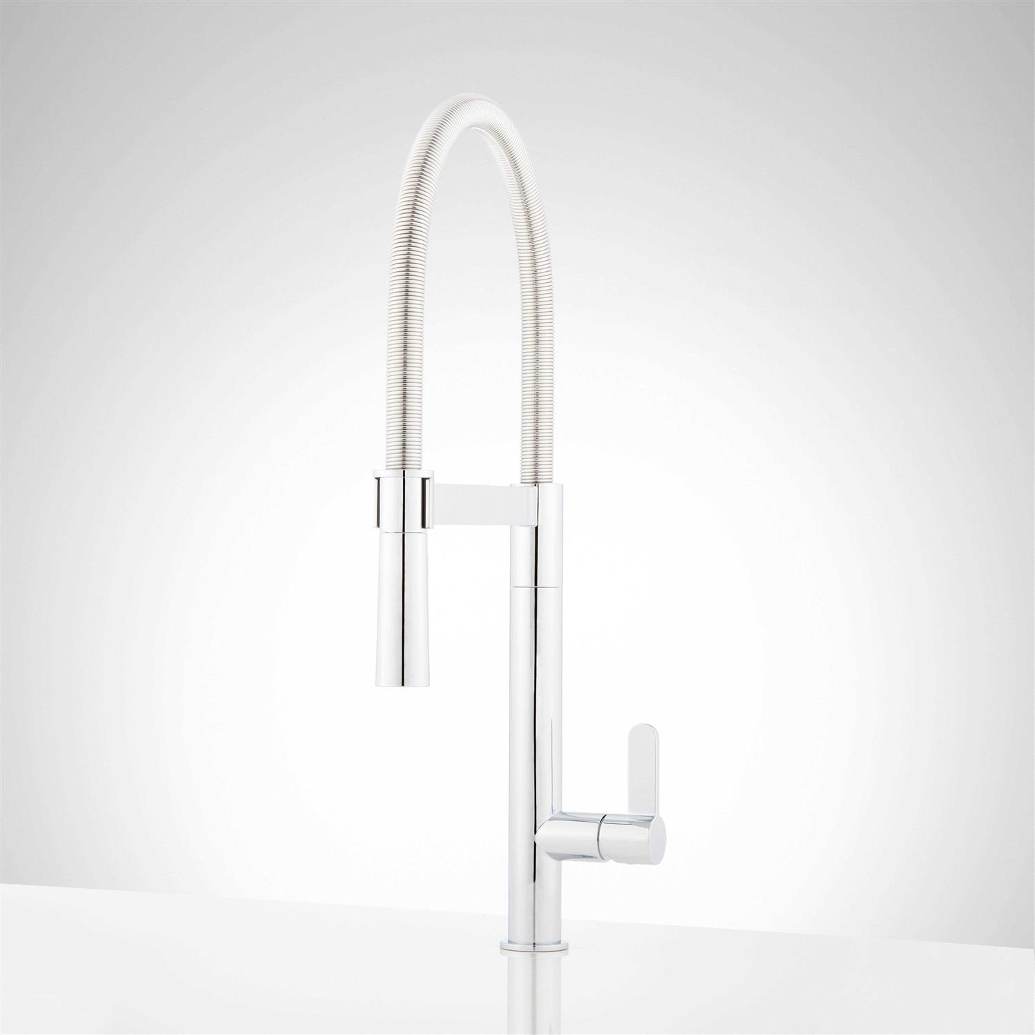 Signature Hardware Ocala Single Handle Pull-Down Kitchen Faucet