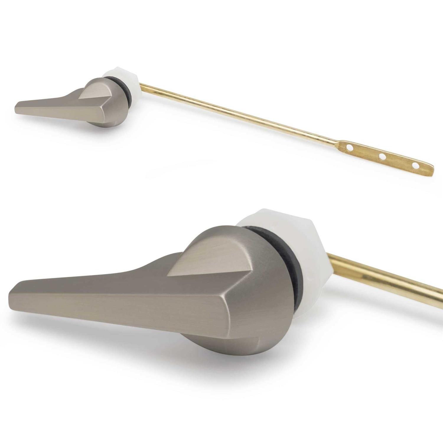 RAVINE Universal Toilet Handle Lever Replacement Zinc Modern Toilet Handle Brass Arm - Image 4