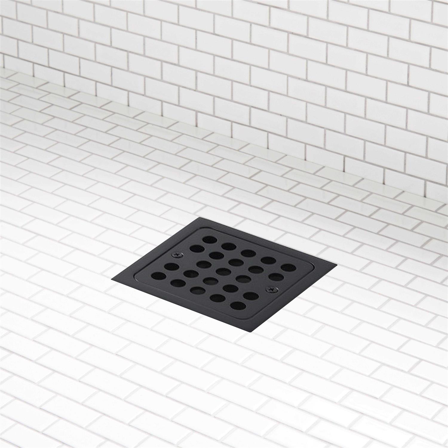 Signature Hardware Menlo Square Shower Drain
