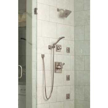 Delta DSS-Dryden-1701 Monitor 17 Series Dual Function Pressure Balanced Shower System with Integrated Volume Control Shower Head and Hand Shower - - Image 2