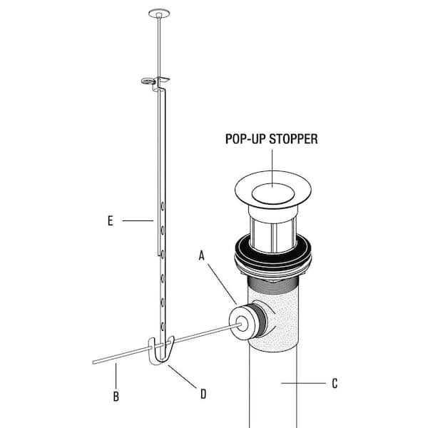 Danco Pop-Up Ball Rod 86783 - Image 5