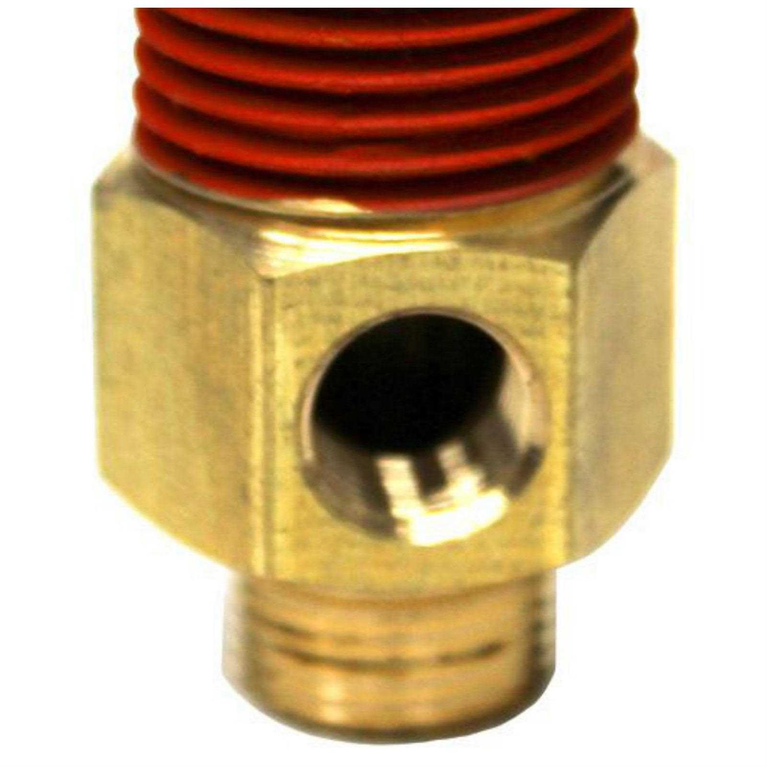 Powermate 1/2 NPT x 3/8 Tube with 1/8 Bleeder Check Valve - Image 5