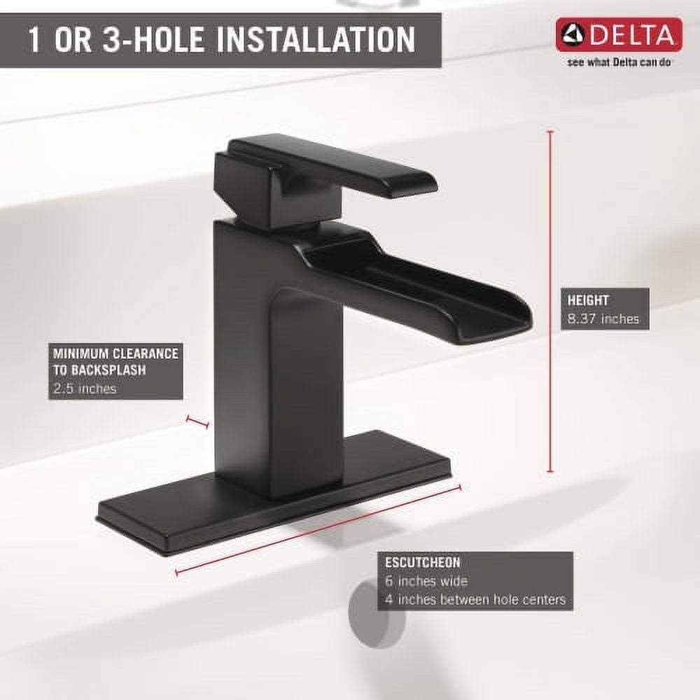 Delta Ara Single Handle Channel Bathroom Faucet 568LF - Image 3