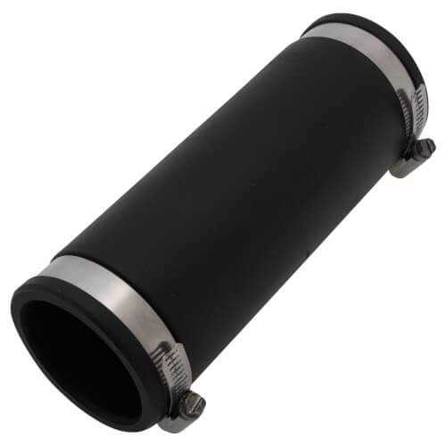 Fernco XL Flexible Pipe Coupling 2 CI/Plastic/Steel to 2 CI/Plastic/Steel 1056-222