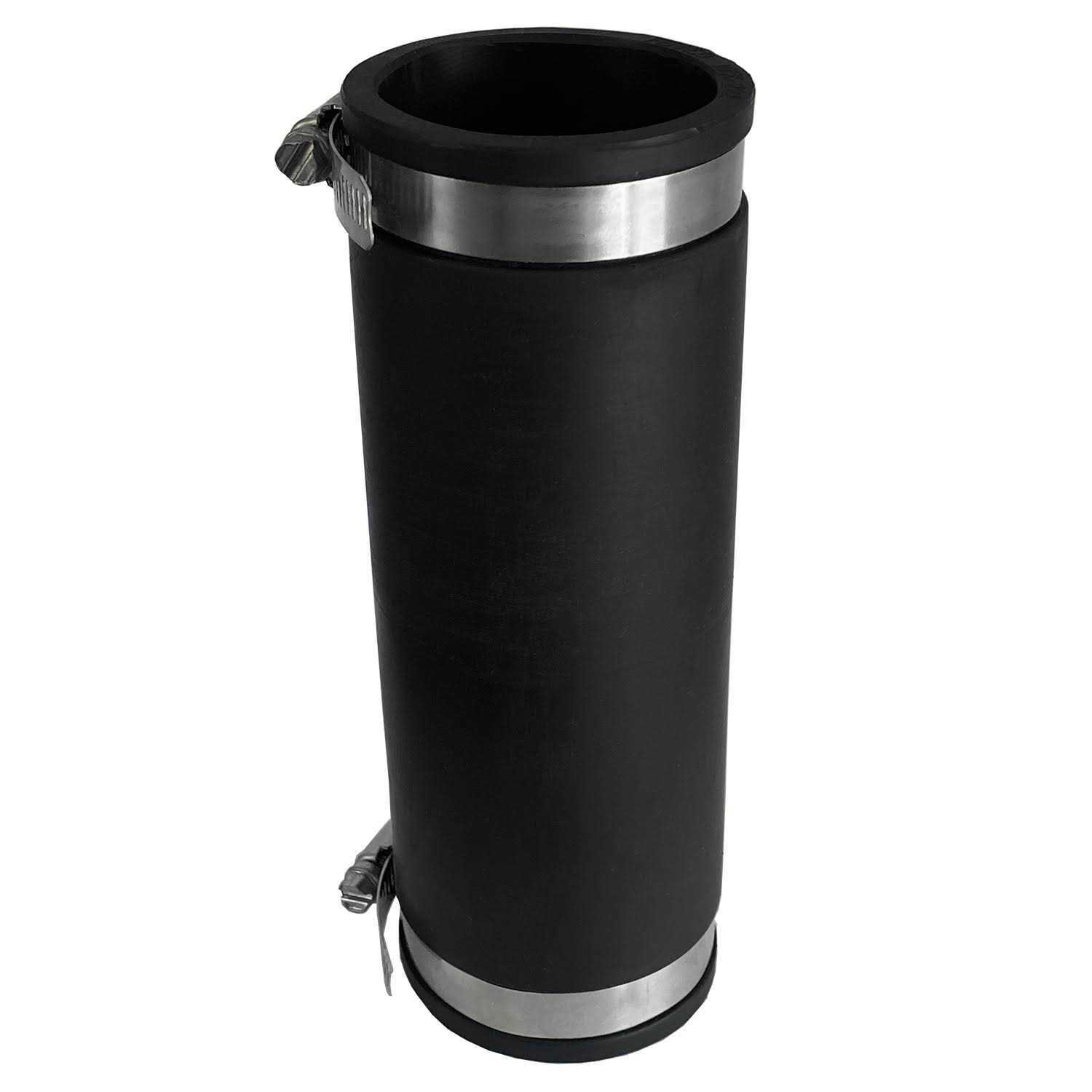 Fernco XL Flexible Pipe Coupling 2 CI/Plastic/Steel to 2 CI/Plastic/Steel 1056-222 - Image 3