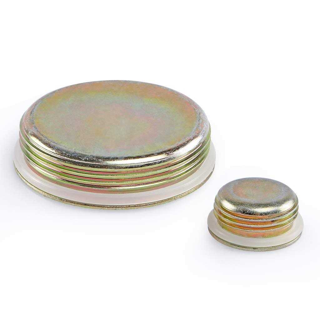 Sanbege Drum Bung Plug 2 and 34 Steel Bung Cap for 55 Gallon Barre - Image 3