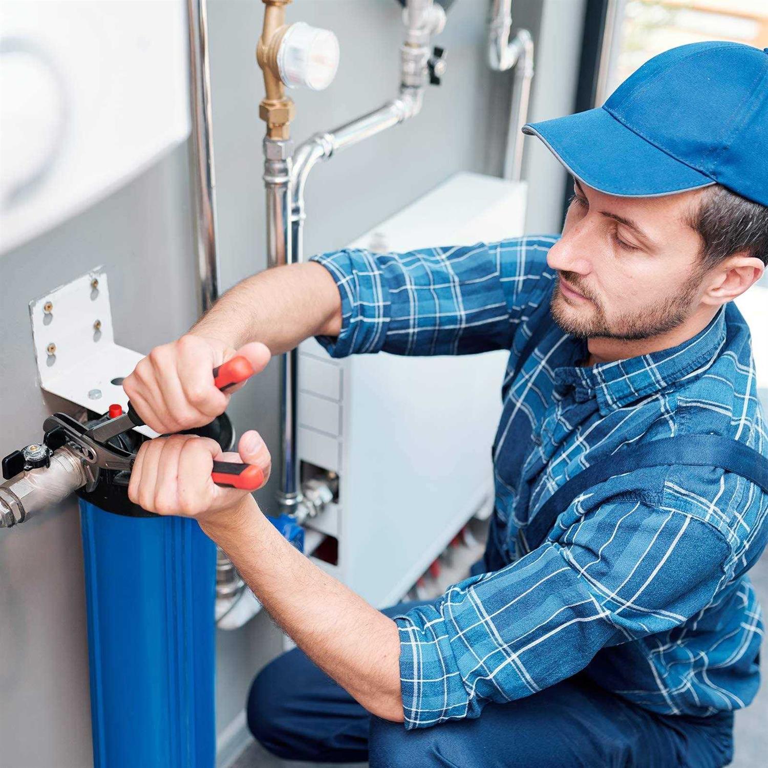 SimPure Whole House Water Filter Housing 20 x 45 Sediment Carbon cartridge Universal Housing - Image 4