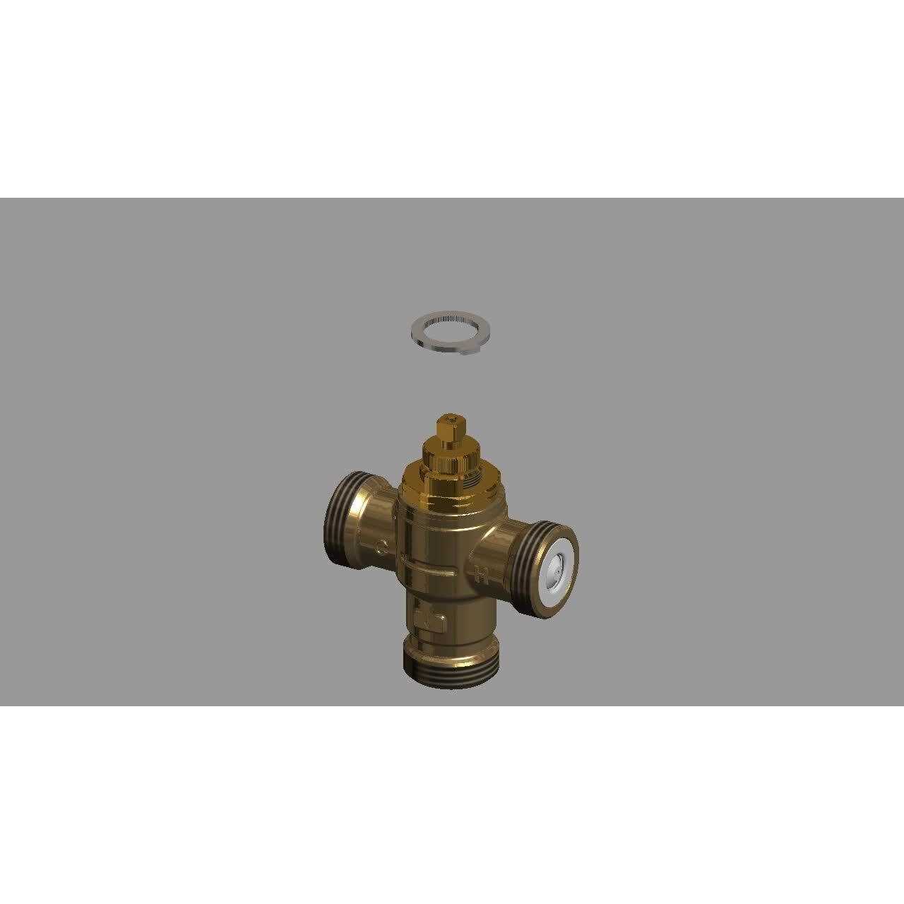 Cash-Acme 24502 HG110-D 3/4 Sweat Thermostatic Mixing Valve - Image 3