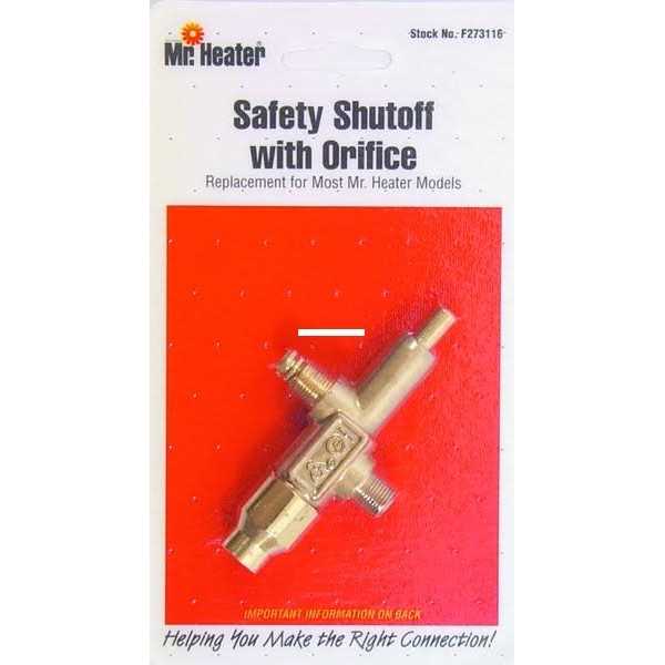 Mr. Heater Safety Shut-Off Valve with Orifice F273116 - Image 2