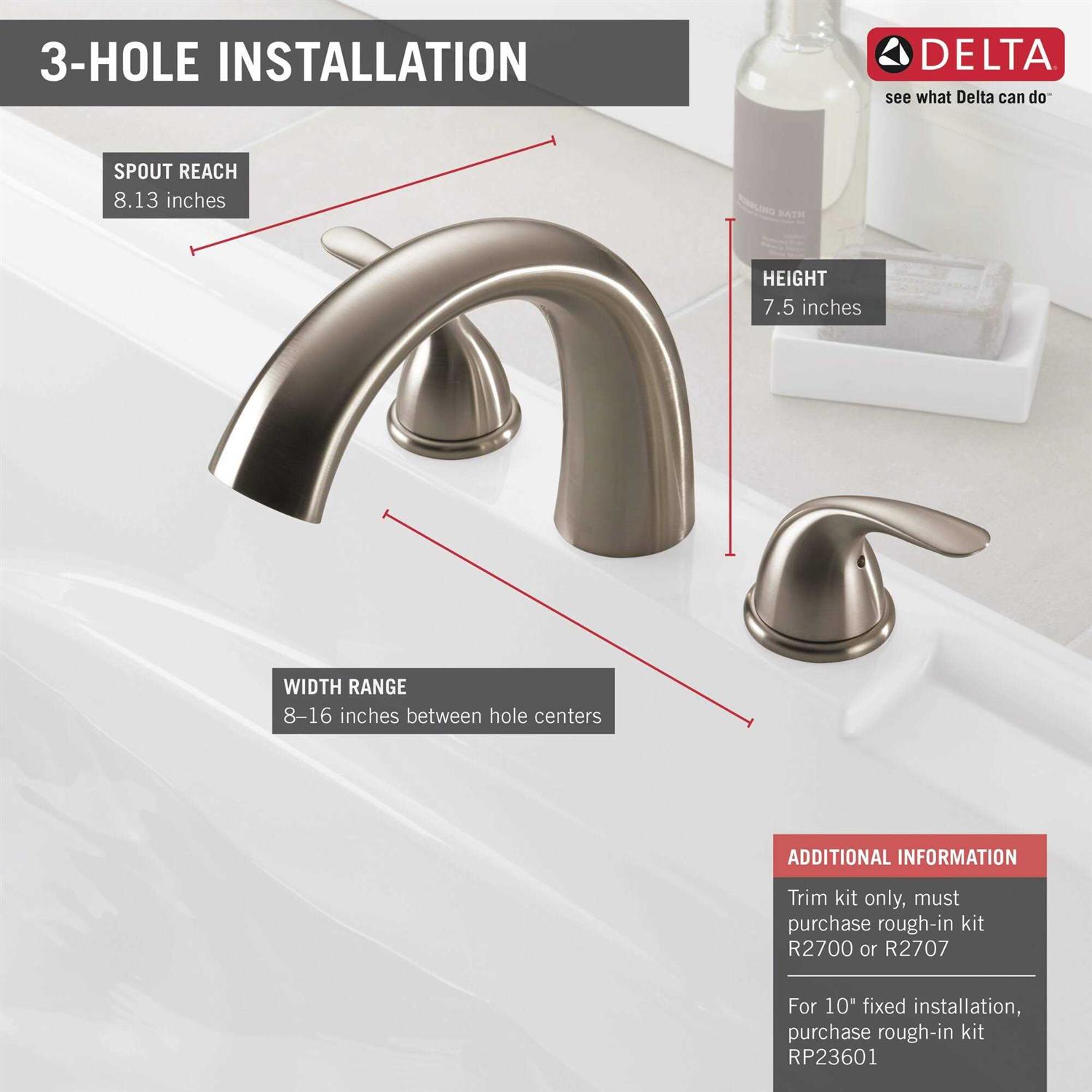 Delta Classic Roman Tub Trim - Image 2