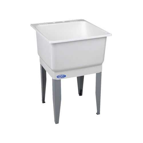 Mustee Utilatub 23 in. W X 25 in. D Single Polypropylene Laundry Tub