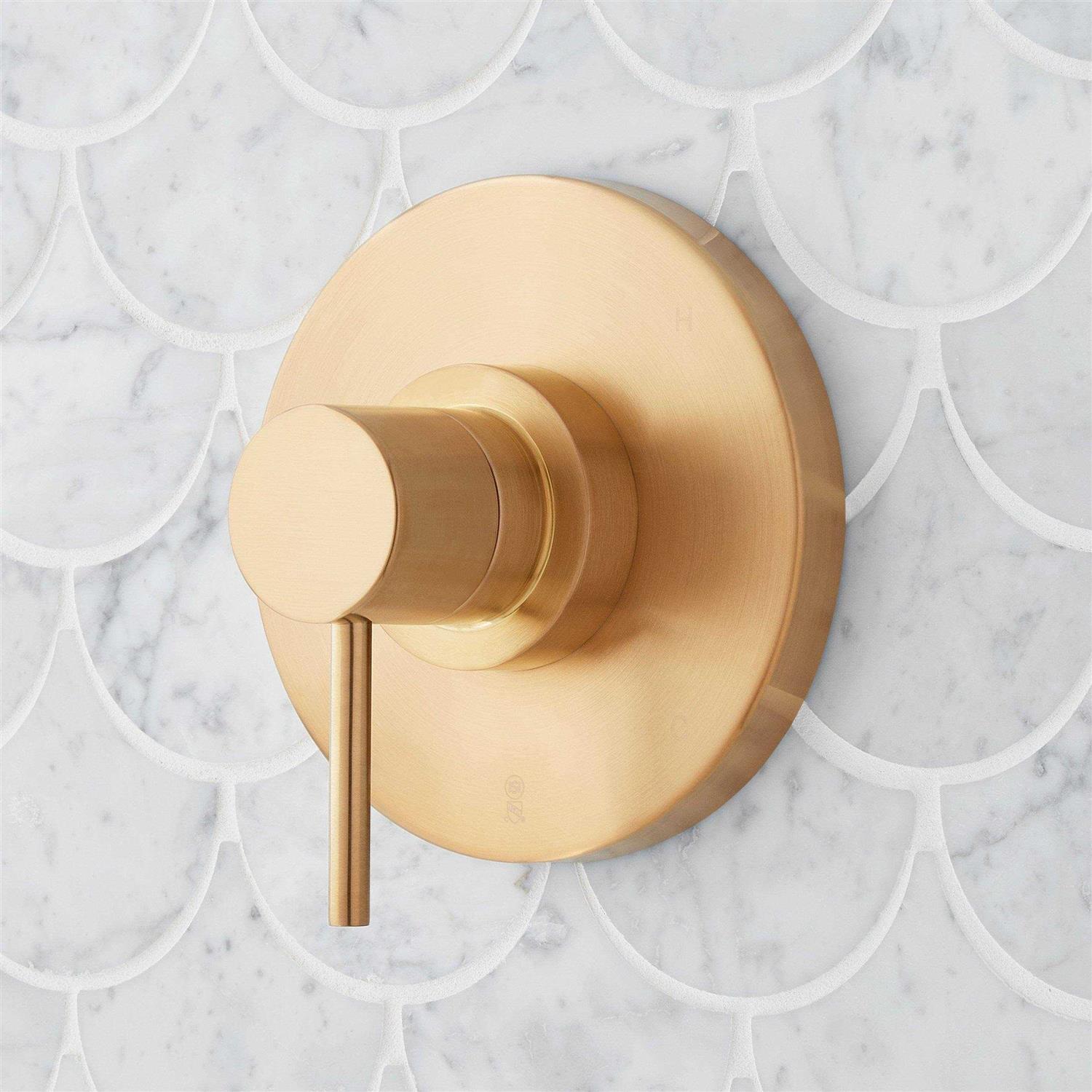 signature hardware Lexia Pressure Balance Tub and Shower System - Image 3