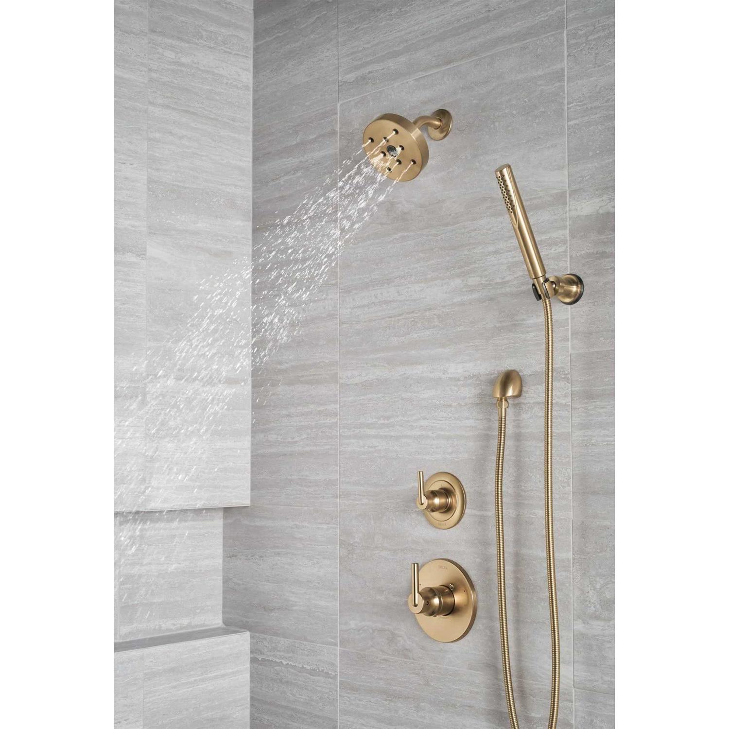 Delta Grail Premium Single-Setting Adjustable Wall Mount Hand Shower - Image 3