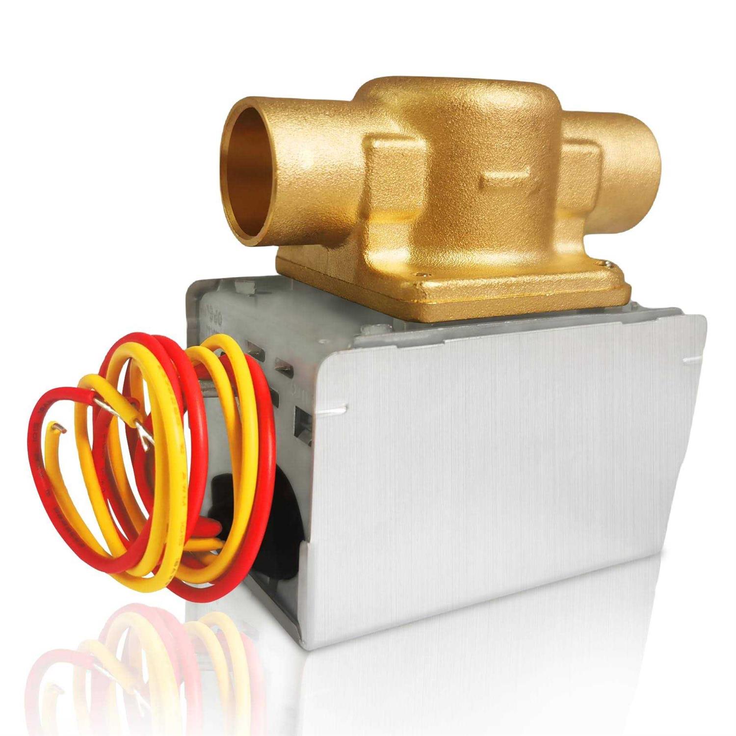 for Honeywell V8043e1012 Zone Valve 3/4 Sweat Zone Valve replacement for Honeywell GID-661677 Zone Valve,Ideal replacement a Failed Honeywell Zone