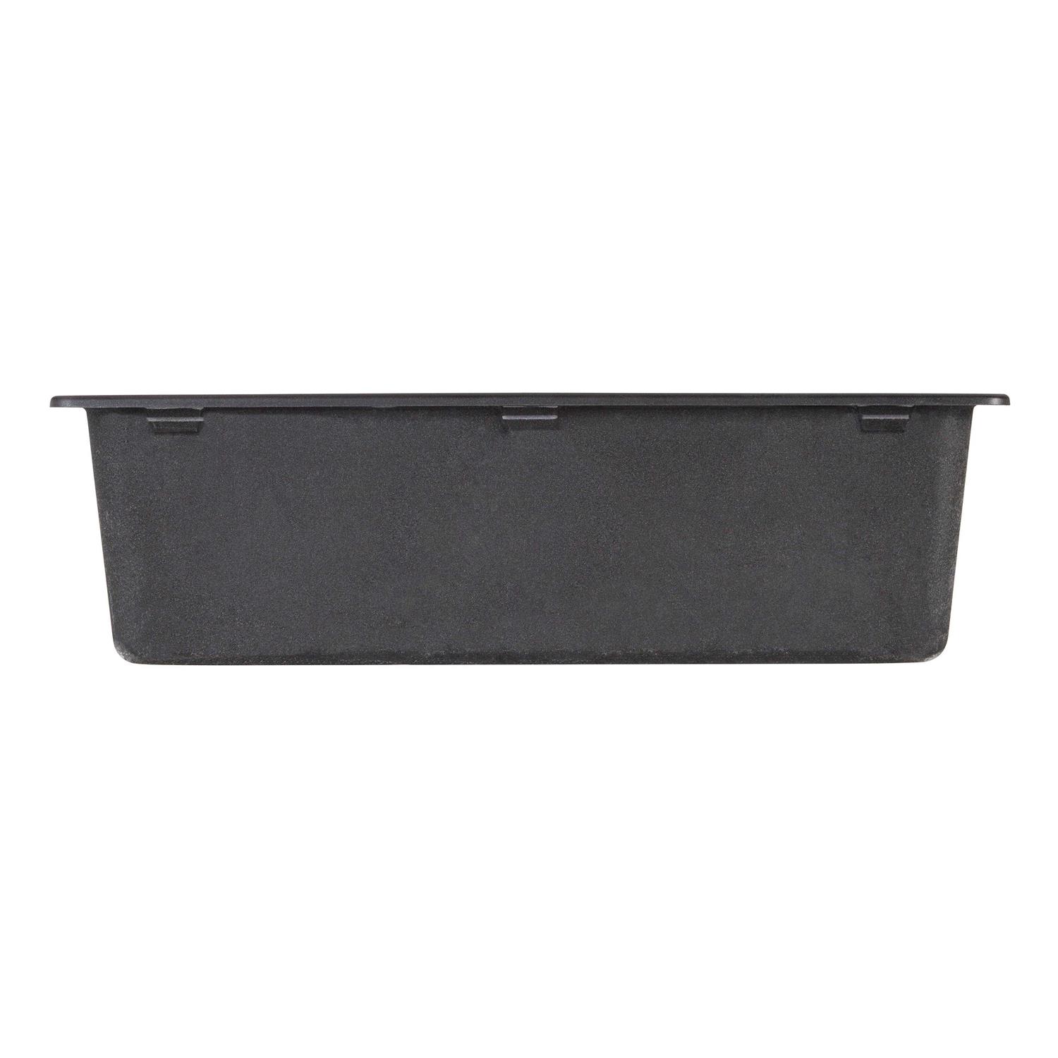 Signature Hardware 948461 Totten 33 Drop In / Undermount Single Basin Granite Composite Kitchen Sink - Image 4