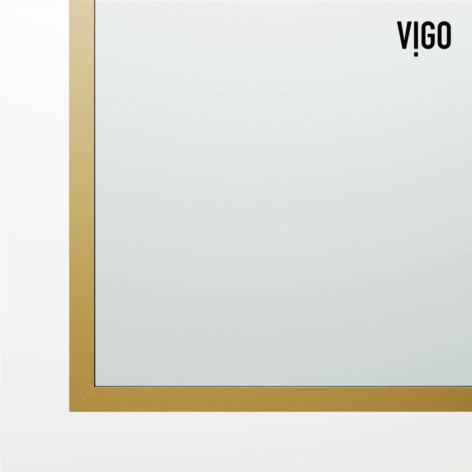 Vigo Meridian 34 in. W x 62 in. H Framed Fixed Tub Screen Door in Matte VG6077MBCL3462 - Image 3
